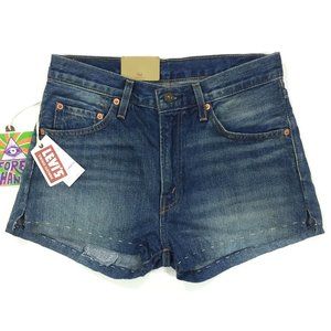 Levi's Vintage Clothing LVC 1967 505 Selvedge Denim Shorts Size 27 Waist Women